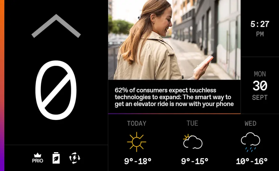 Мультимедійний дисплей EOX